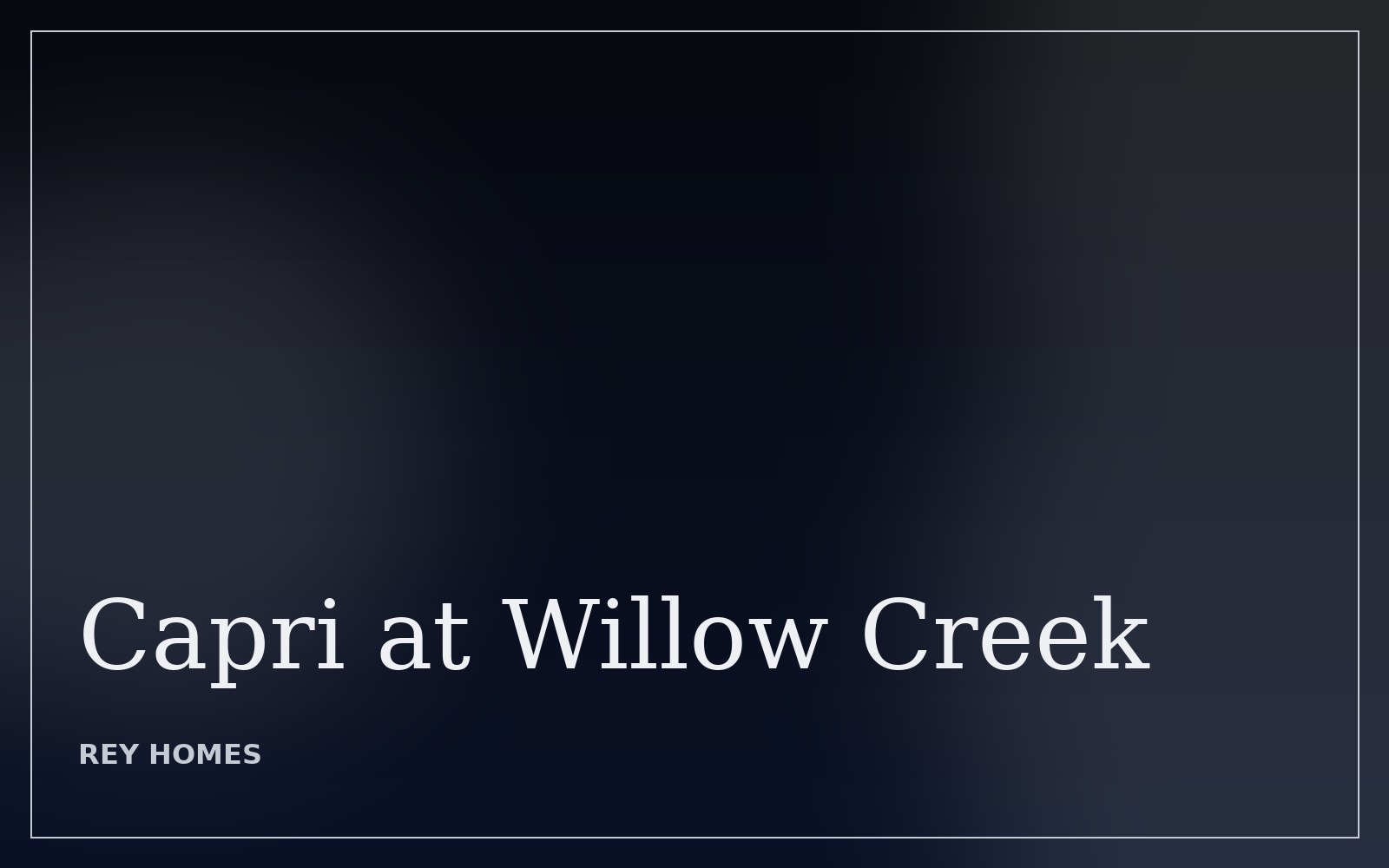 Capri at Willow Creek
